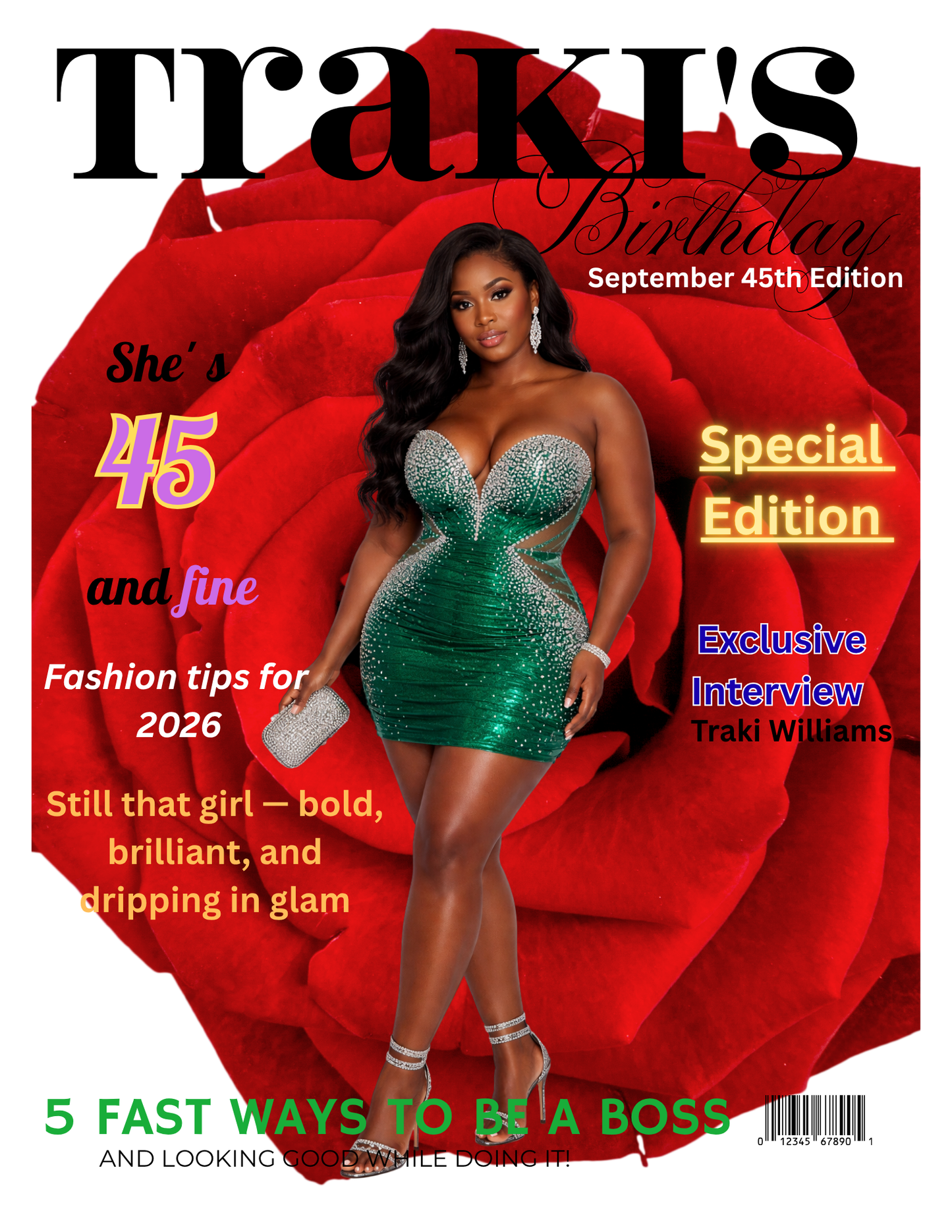 🌹45 & Thriving: The Glam Edition✨