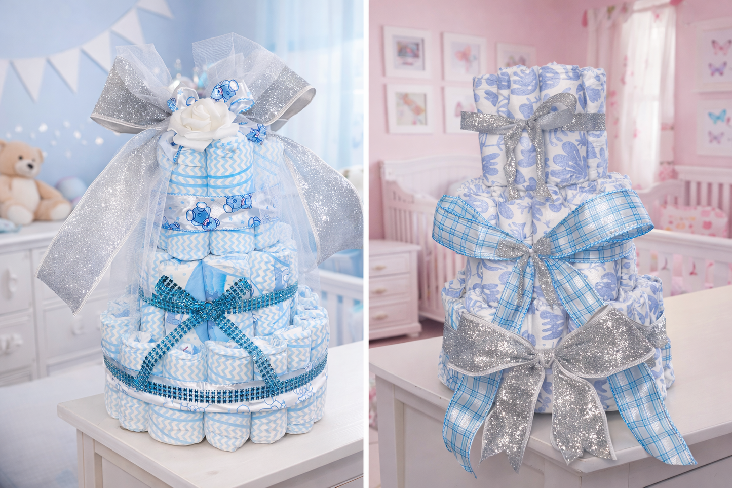 🎂The Classic Diaper Cake🍰